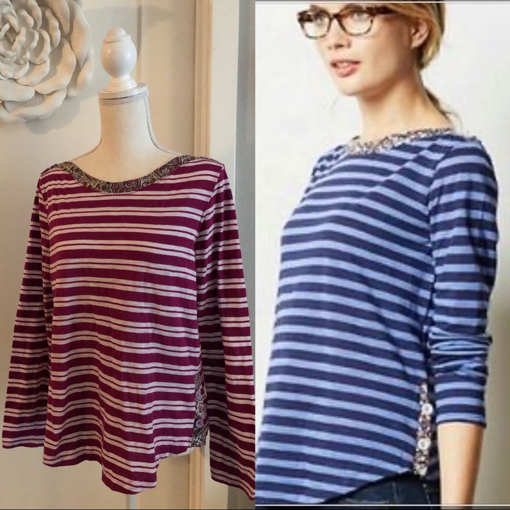 Anthropologie Postmark Laurelwood Top